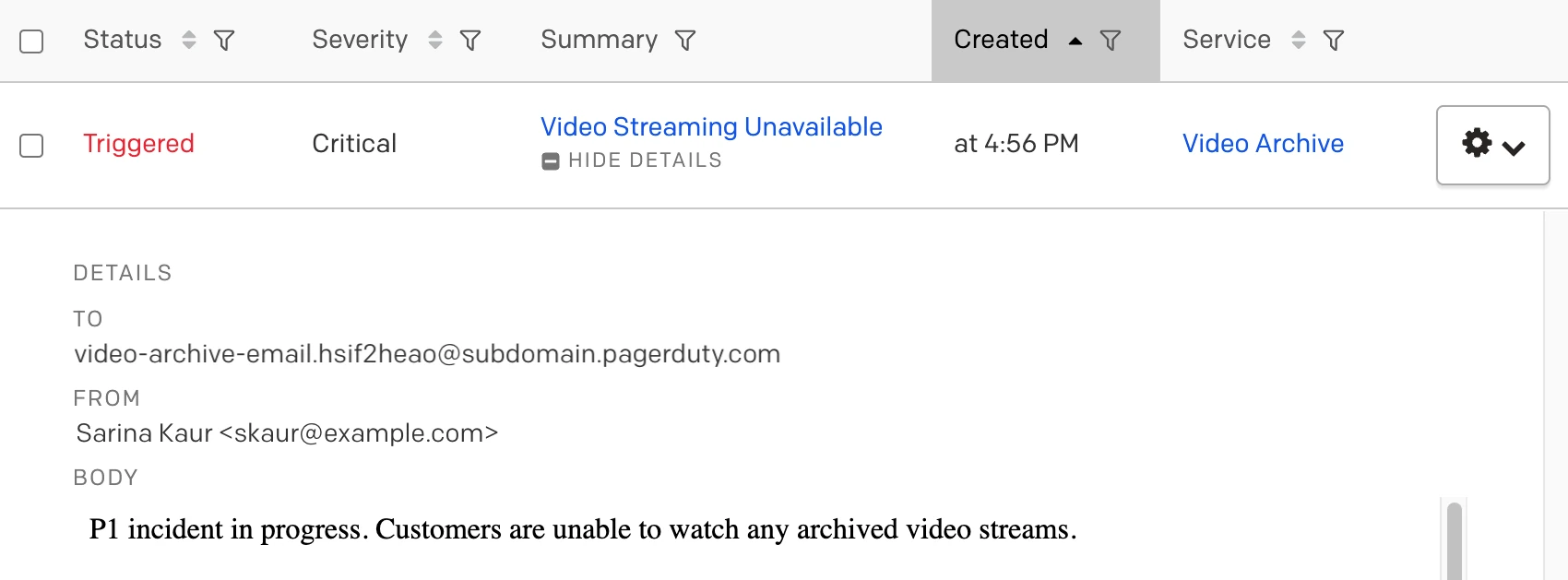 email-integration-guide-example-incident.png Email incident