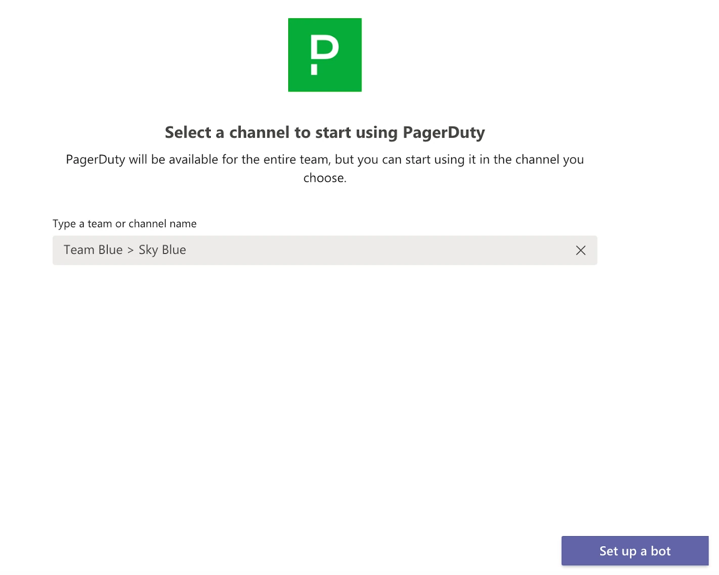 PagerDuty installation PagerDuty installation