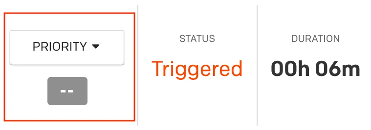 Edit an incident's priority Edit an incident's priority